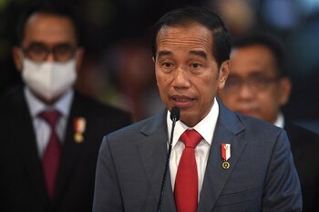 El presidente de Indonesia Joko