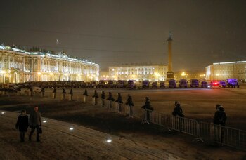 Las fuerzas del orden rusas