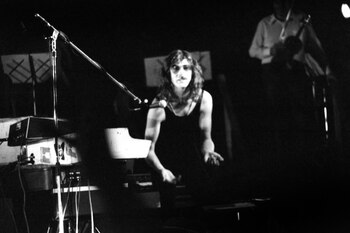 Charly García en el primer