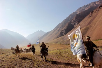 Militares argentinos y chilenos que