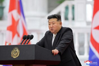 El líder norcoreano Kim Jong-un.
