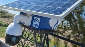 Cámara de videovigilancia (Crédito: Prensa