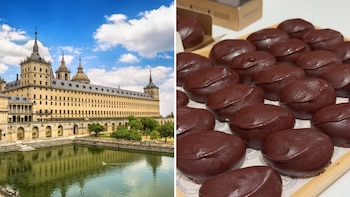 La historia de las bizcotelas, los bizcochos con yema y chocolate que ya comía Felipe V y que son un clásico de San Lorenzo de El Escorial