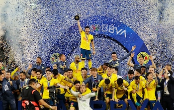 El tricampeonato con André Jardine consolidó a Sebastián Cáceres como referente del Club América. REUTERS/Daniel Becerril