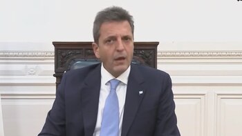 Massa pidió asumir el compromiso