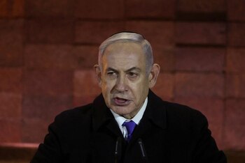 Netanyahu aseguró que el plan no interfiere en sus objetivos de erradicar a Hamas (REUTERS)