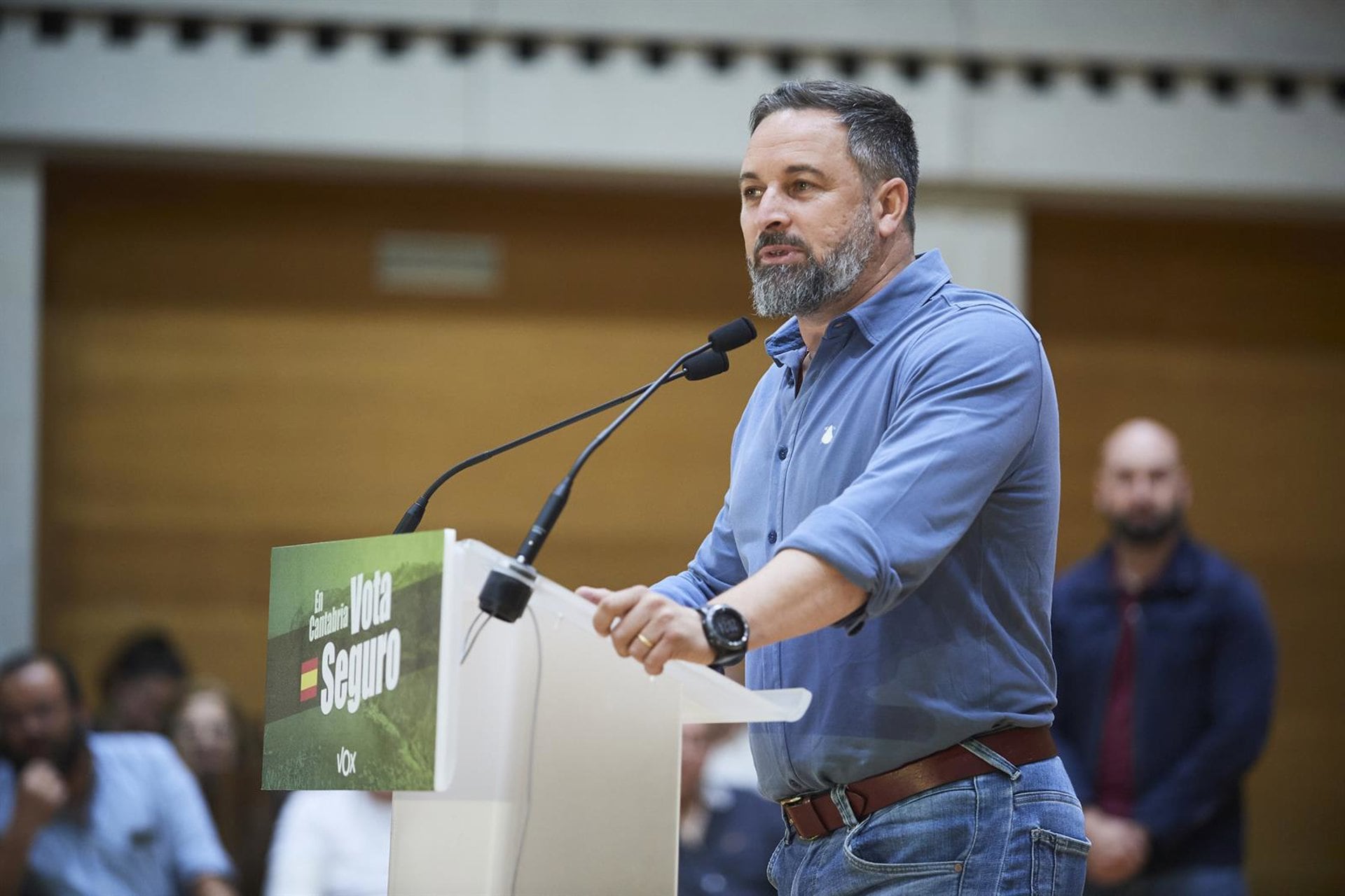 Santiago Abascal estará en Santander el miércoles 28 de octubre