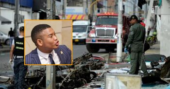 Dos policías resultaron heridos en