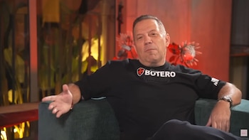 La influenciadora discutió con Botero sobre la posibilidad de retirar a Colombia de acuerdos internacionales, señalando posibles consecuencias diplomáticas - crédito captura de pantalla Contenido de Valore/ YouTube
