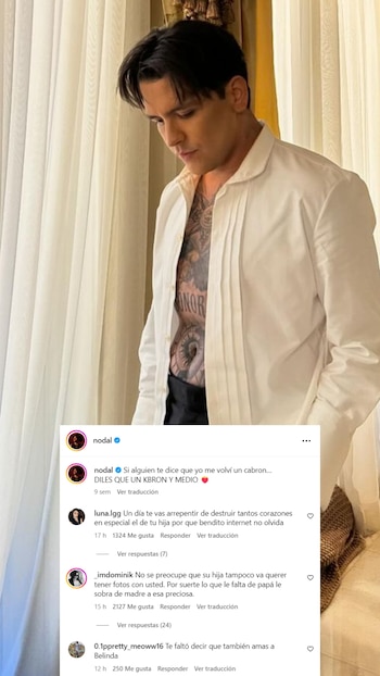 Tunden a Christian Nodal por eliminar de sus redes a su hija