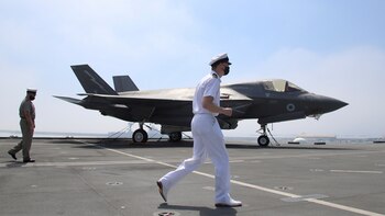 Un caza británico con tecnología