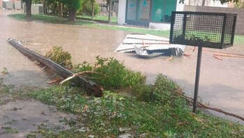 tormenta causó destrozos e inundaciones en Córdoba