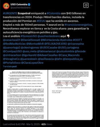 El sindicato USO instó a