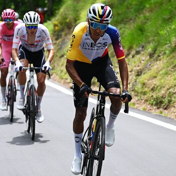 Egan Bernal atacó en el