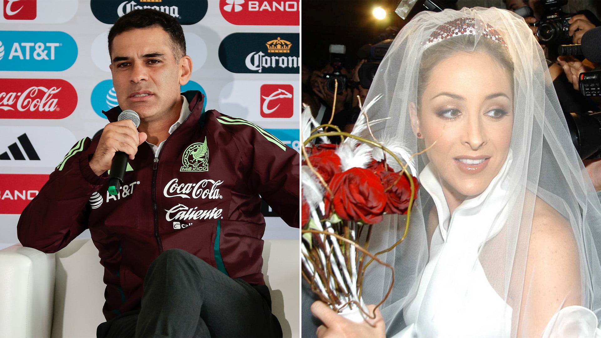 El divorcio entre Adriana Lavat y Rafael Márquez se formalizó en España en 2008 tras dos años de separación. (Fotos: EFE - Cuartoscuro)
