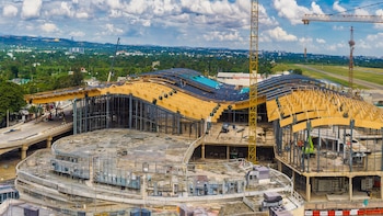 República Dominicana: Nueva terminal del Cibao suma 85 % de avance y apuesta por la seguridad con tecnología de última generación