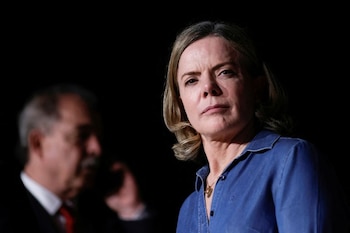 La presidenta del Partido de
