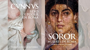Libros de Patricia González (Montaje Infobae)