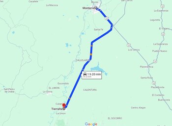 monteria-tierralta -petro