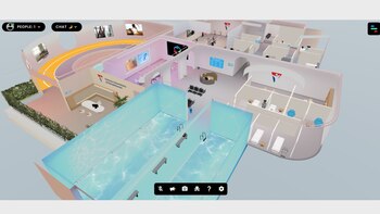 Estudiantes y profesores de diversas