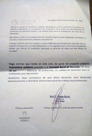 El documento que acredita la