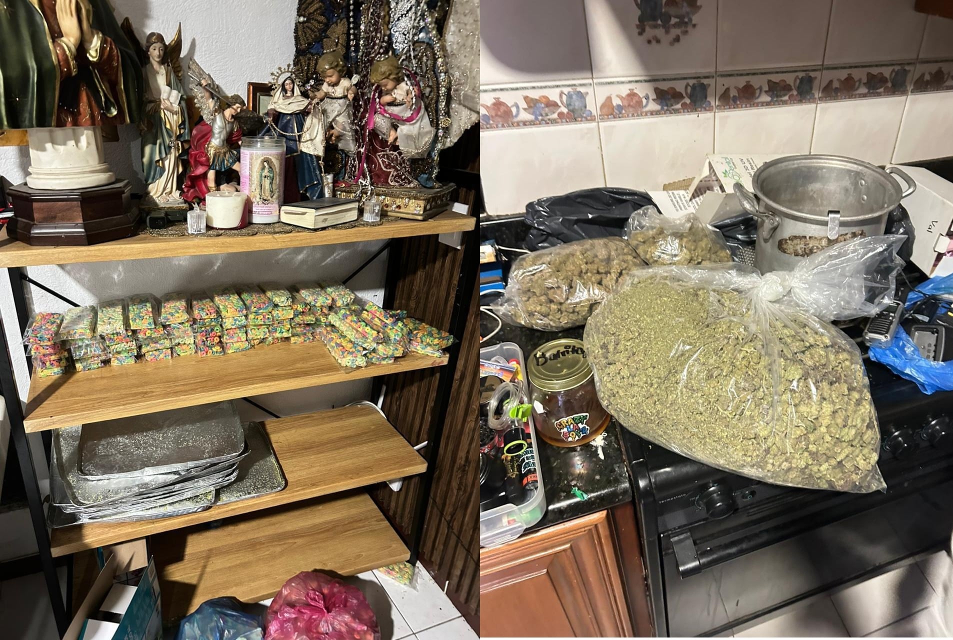 Parte de lo hallado en el lugar(Fiscalía de Jalisco)