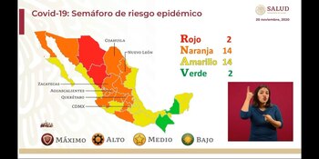 Mapa del próximo semáforo de