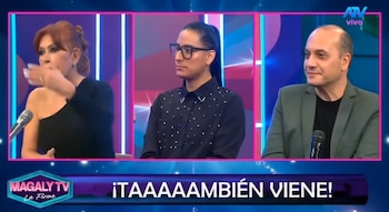 ¿El encuentro televisivo más esperado? Magaly Medina reacciona a la posibilidad de sentar a Gisela Valcárcel en su programa. Captura: Magaly TV La Firme.