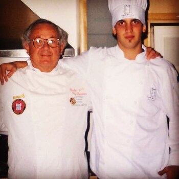 Damían Delorenzi estudió cocina con