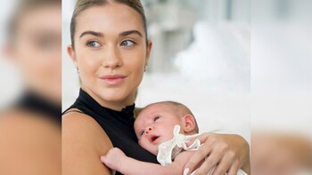 Olivia nació el 13 de septiembre y es la primera hija de ambos (Foto: Instagram/soficalzetti)