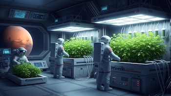 Por qué una planta común podría convertirse en la farmacia de los astronautas camino a Marte