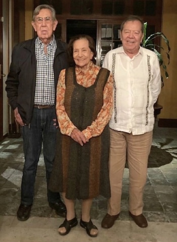 Cuauhtémoc Cárdenas, Muñoz Ledo e Ifigenia Martínez