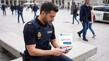 Policías en España estrenan un ayudante tecnológico en su móvil: da información sobre denuncias, patrullas y más
