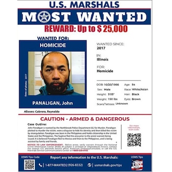 John Panaligan fue detenido en