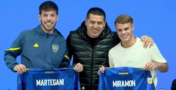 Agustín Martegani jugó en Boca Juniors de Argentina antes de su llegada al Deportivo Independiente Medellín - crédito Boca Juniors