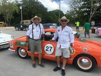 Felipe Calderón en el Rally