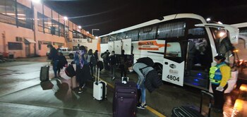 Uno de los dos micros