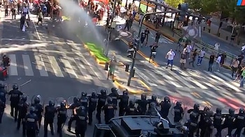 El operativo se extendió hasta