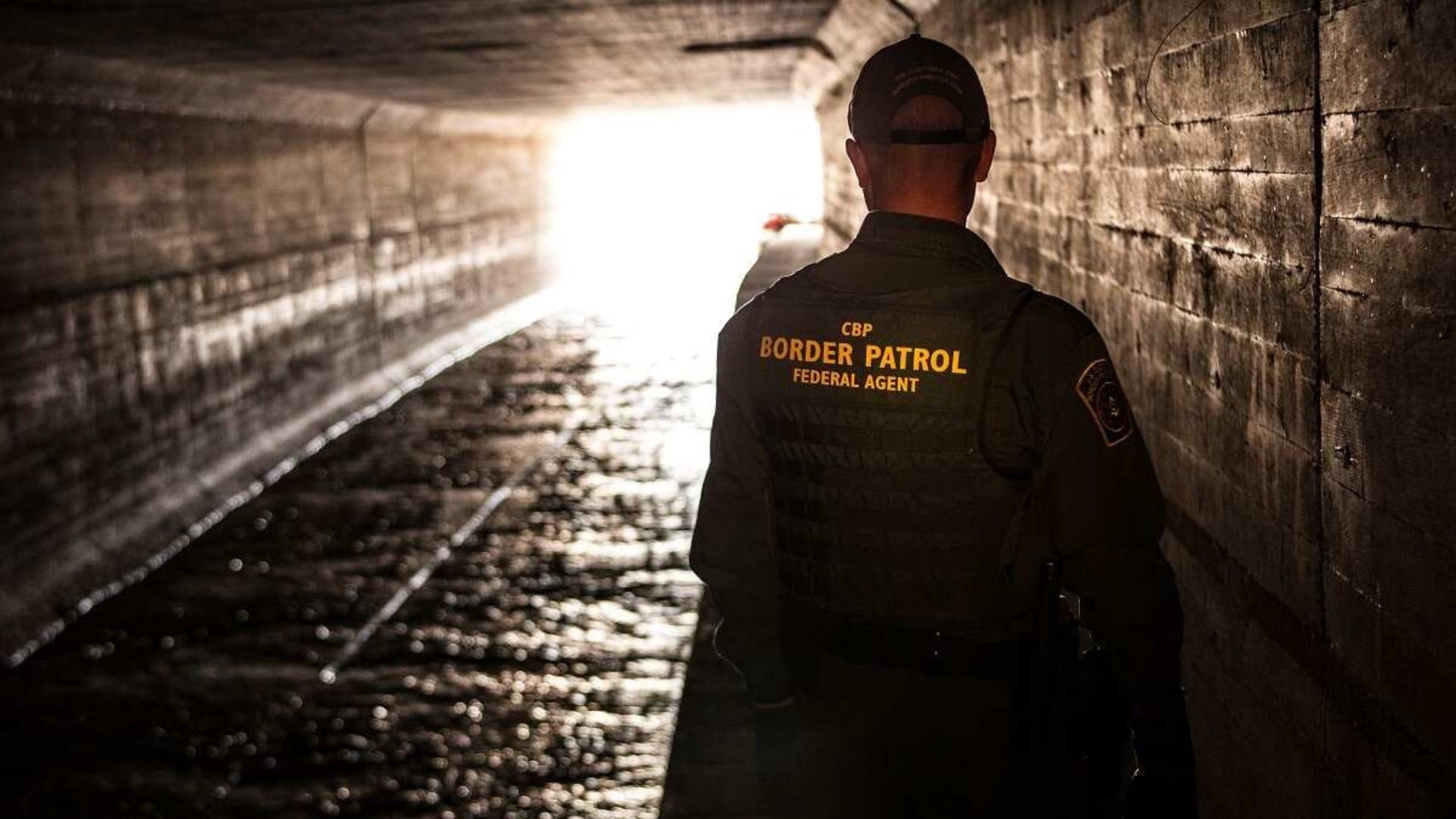 Elemento de la Patrulla Fronteriza durante actividades de vigilancia.(CBP)