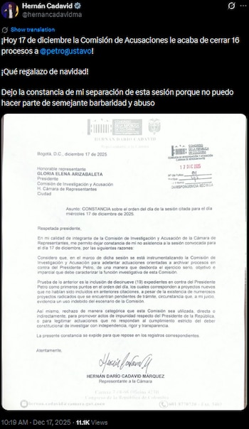 Tras la decisión de la