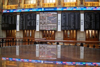 Pantallas muestran los valores del