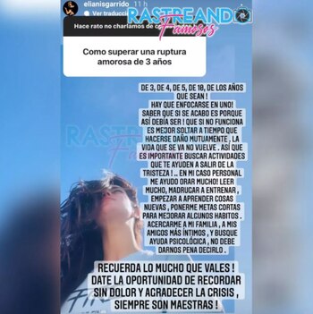 Tomada de Instagram @rastreandofamosos