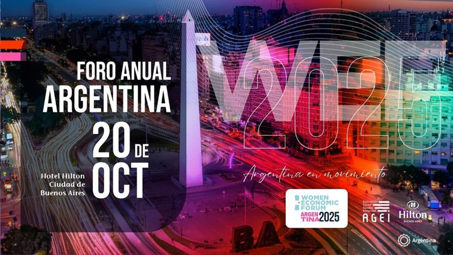 La quinta edición del encuentro se realizará en el Hotel Hilton de Buenos Aires