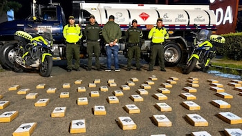 Incautados más de 370 kilos de cocaína valorados en 3.200 millones de pesos, en la vía Bogotá-Girardot