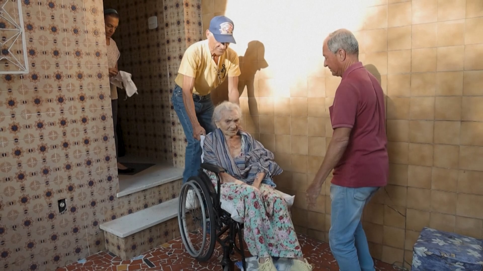 Levita de Deus Nunes —nacida el 7 de junio de 1917— era la segunda mayor de ocho hermanos y asumió tareas del hogar y el cuidado de la familia mientras sus padres trabajaban en el campo (Créditos: Reuters)