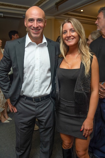 Esteban Trebucq y Sol Simunovic