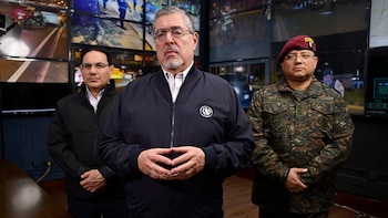 El presidente de Guatemala, Bernardo