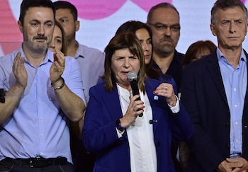 Patricia Bullrich reconoció la derrota,