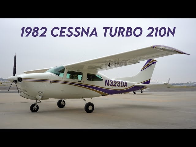 Cessna Turbo 210 (Foto: Captura de pantalla / YouTube/Flying with Rich)
