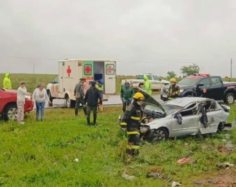 El bebé herido en el accidente fue trasladado de urgencia al Hospital de Virasoro, donde se confirmó su fallecimiento minutos después (Diario Norte)